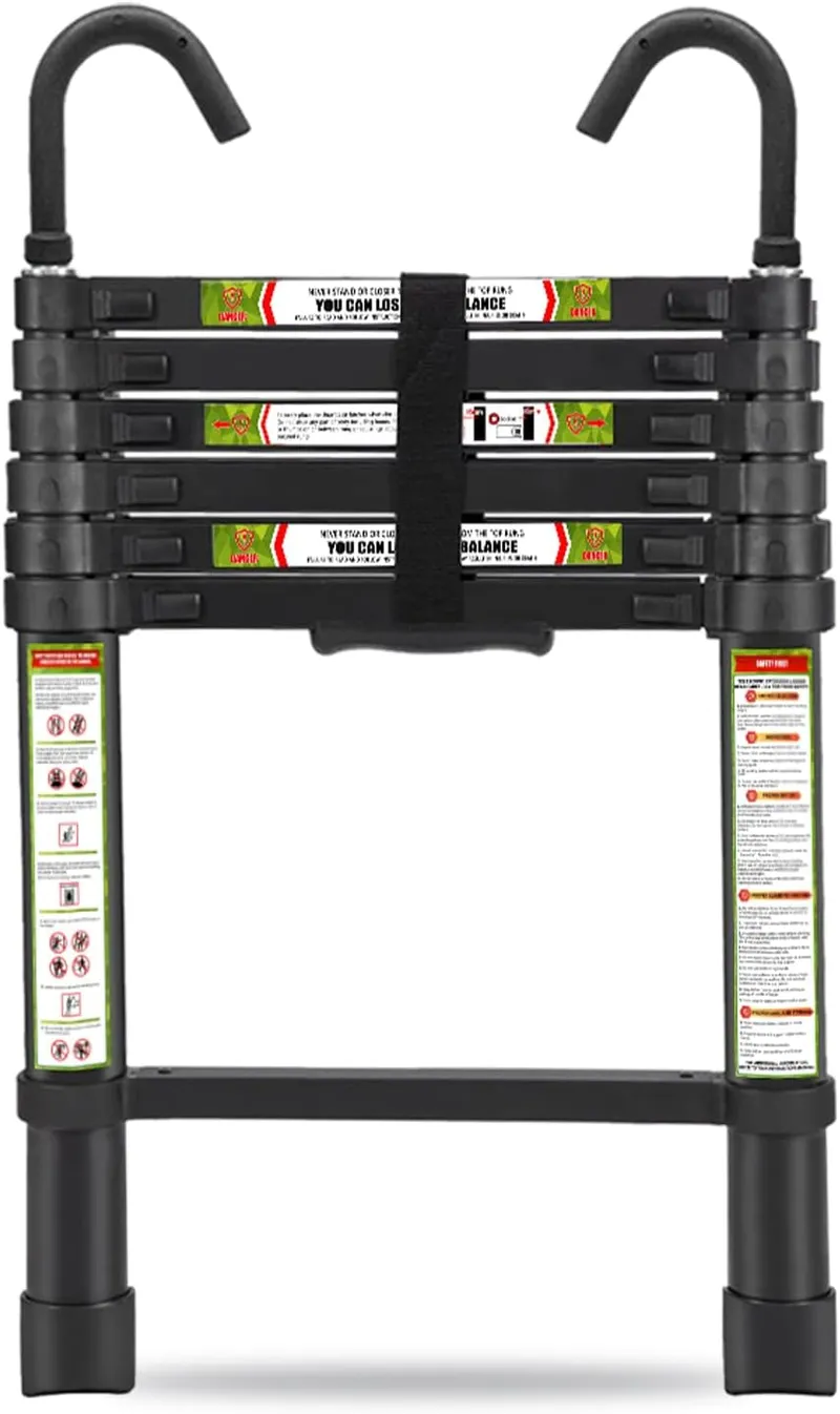 RIKADE 6.5FT Aluminum Telescoping Ladder
